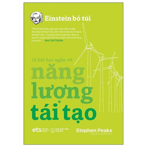 Einstein bỏ túi: 10 bài học ngắn về - Năng lượng tái tạo  ( Outlet) 