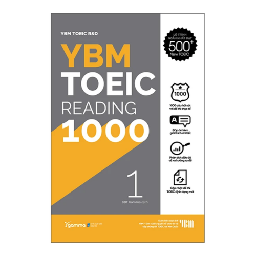  YBM Toeic Reading 1000 - vol 1  ( Outlet) 