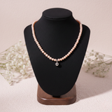  Chuỗi ngọc trai nước ngọt Freshwater Bell Drop charm chuông thanh lịch | Cáo Bạc 