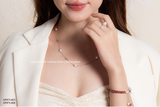  Chuỗi Ngọc trai Freshwater Twinkle Beads xi vàng trắng | Cáo Bạc 