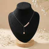  Dây chuyền bạc Việt Nam ngọc trai Freshwater Balance dáng Y-line  sang trọng tinh tế | Cáo Bạc 