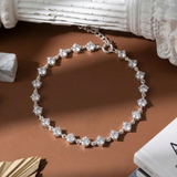  Lắc tay bạc Việt Nam full đá size ba li thanh mảnh sang tay | Cáo Bạc 