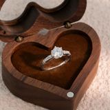  Nhẫn bạc Việt Nam ổ đá sáu chấu cạnh cao bốn đá thanh lịch | Cáo Bạc 