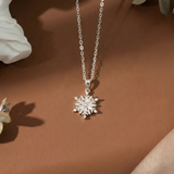  Dây chuyền bạc Việt Nam bông tuyết Giáng Sinh dây thanh mảnh thiết kế tinh xảo | Cáo Bạc 