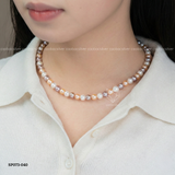  Chuỗi ngọc trai nước ngọt tứ quý 8-9li 4 màu tự nhiên sang trọng | Cáo Bạc 