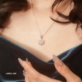  Dây chuyền bạc Việt Nam bông tuyết Giáng Sinh dây thanh mảnh thiết kế tinh xảo | Cáo Bạc 