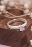  Lẻ nữ nhẫn đôi bạc ta Couple Rings (309) 
