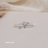  Nhẫn đôi bạc ta Smile Rings Couple (140) 