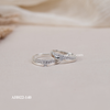 Nhẫn đôi bạc ta Smile Rings Couple (140)