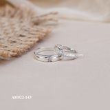  Nhẫn đôi bạc ta Chocolate Rings Couple (143) 