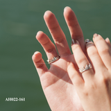  Nhẫn đôi bạc ta Tiara Couple Rings (161) 