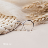  Nhẫn đôi bạc ta Handcuff Couple Rings (165) 