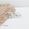 Nhẫn đôi bạc ta Delphinus Couple Rings (219)