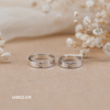 Nhẫn đôi bạc ta Columbae Couple Rings (235)