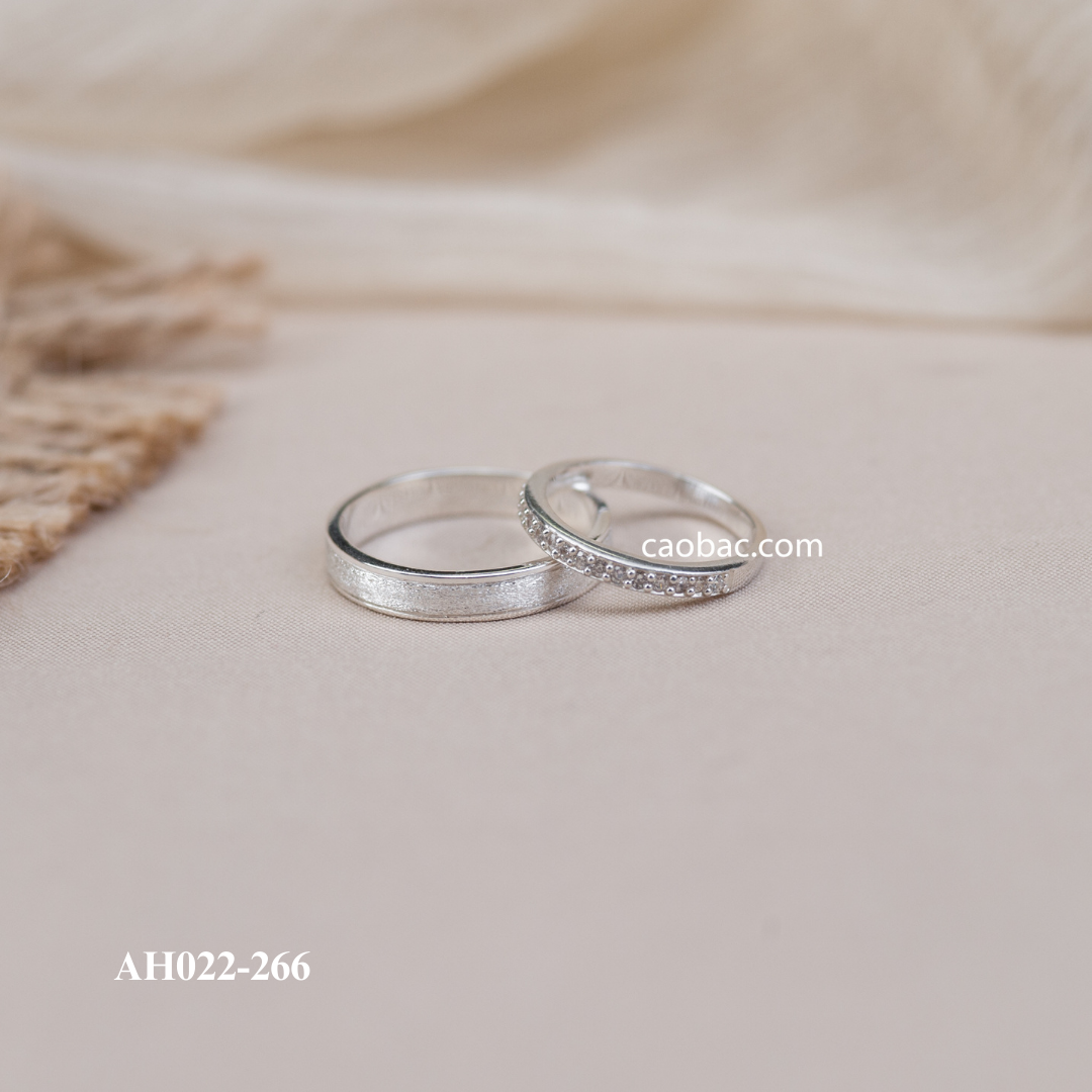  Nhẫn đôi bạc ta Sarang Couple Rings (266) 