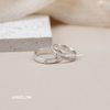 Nhẫn đôi bạc ta Hellen Couple Rings (296)