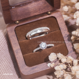  Lẻ nữ nhẫn đôi bạc ta Couple Rings (302) 