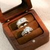 Nhẫn đôi bạc Việt Nam Camelia Couple Rings 324 | Cáo Bạc