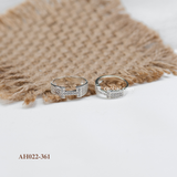  Nhẫn đôi bạc ta H Rings Couple (361) 