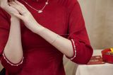  Lắc tay bạc ta thanh bạc lập phương 
