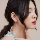  Khuyên bạc ta plum blossom 