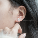  Khuyên bạc ta plum blossom 