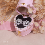  Khuyên tai bạc ta mặt trời đá giưa 