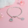 Lắc tay trẻ em bạc ta vảy rồng charm con giáp đáng yêu | Cáo Bạc
