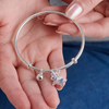 Charm bạc ta lục lạc cho bé Cáo Bạc