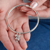 Charm bạc Việt Nam mèo thần tài 3D Cáo Bạc