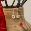 Khuyên tai bạc Việt Nam Kim Cúc size nhỏ xinh xắn | Cáo Bạc
