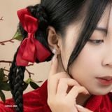  Khuyên tai bạc Việt Nam mini Hoa Năm Cánh Đá lấp lánh nhẹ nhàng | Cáo Bạc 