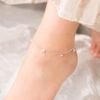 Lắc chân bạc Việt Nam charm bướm thời trang Cáo Bạc