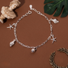 Lắc tay bạc Việt Nam Starfish hình sao biển xinh xắn | Cáo Bạc