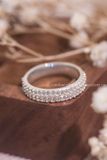  Lẻ nữ nhẫn đôi bạc ta Couple Rings (331) 