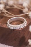  Lẻ nữ nhẫn đôi bạc ta Couple Rings (304) 