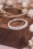  Lẻ nữ nhẫn đôi bạc ta Couple Rings (303) 