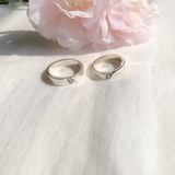  Nhẫn đôi bạc ta Lesser Couple Rings (239) 