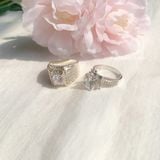 Nhẫn đôi bạc ta Sky Rings Couple (326) 
