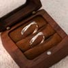 Nhẫn đôi bạc Việt Nam Joy Couple Rings chế tác theo size tay | Cáo Bạc