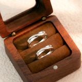  Nhẫn đôi bạc Việt Nam Yena Couple Rings đính đá CZ tinh tế | Cáo Bạc 
