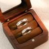 Nhẫn đôi bạc Việt Nam Yena Couple Rings đính đá CZ tinh tế | Cáo Bạc