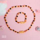  Set chuỗi hổ phách tự nhiên cho bé | Cáo Bạc 