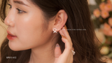  Khuyên bạc ta sợi đá thắt nút hở 