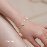  Lắc tay bạc ta bi sao đá 