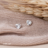  Khuyên bạc ta ổ đá tim 