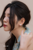  Khuyên bạc ta hoa đuôi cong 