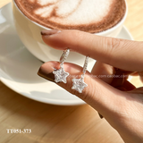  Khuyên bạc ta bấm sao treo 