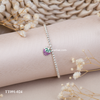Lắc tay bạc trẻ em charm dâu tây dễ thương Cáo Bạc