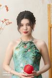  Kiềng cổ bạc Việt Nam Viên Mãn 